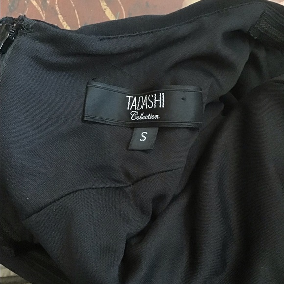 Tadashi Collection LBD Sexy Ruching Small - Picture 7 of 8